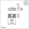 Bosch Rexroth 8981016123, T-Nut, 8mm T-Slot, 10 -32 UNF Thread 8981016123 Rexroth