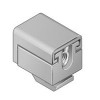 Bosch Rexroth 3842548838, Variofix Block S,N8,30mm,Grey 3842548838 Rexroth